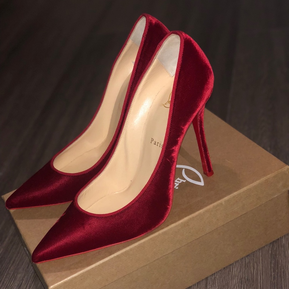 Decoltish 100 velvet/GG Christian Louboutin